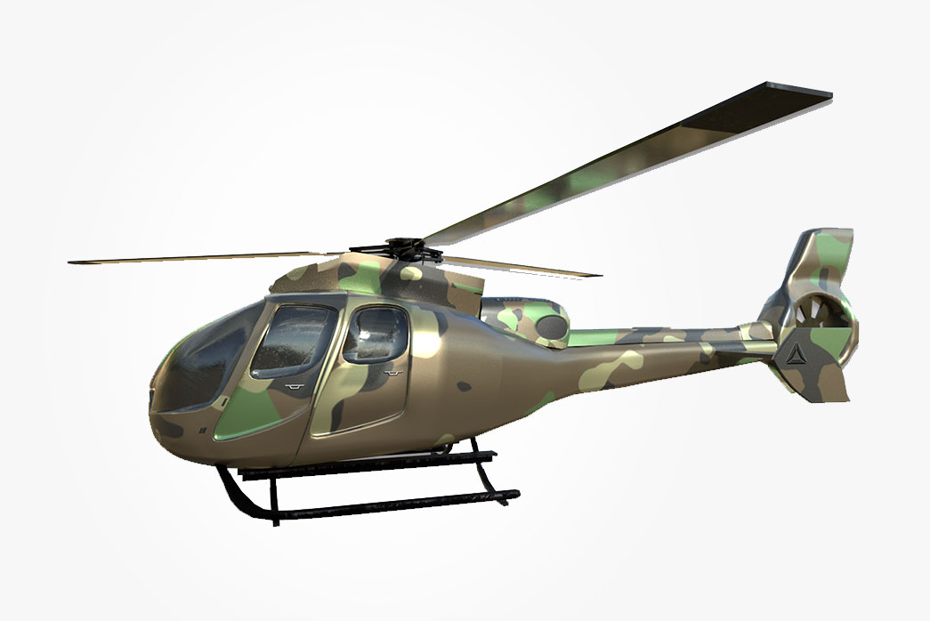 military helicopter 3d model, 3d military helicopter,