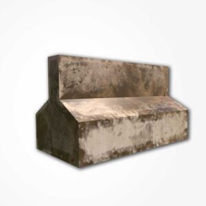 concrete barrier 3d model, concrete barrier