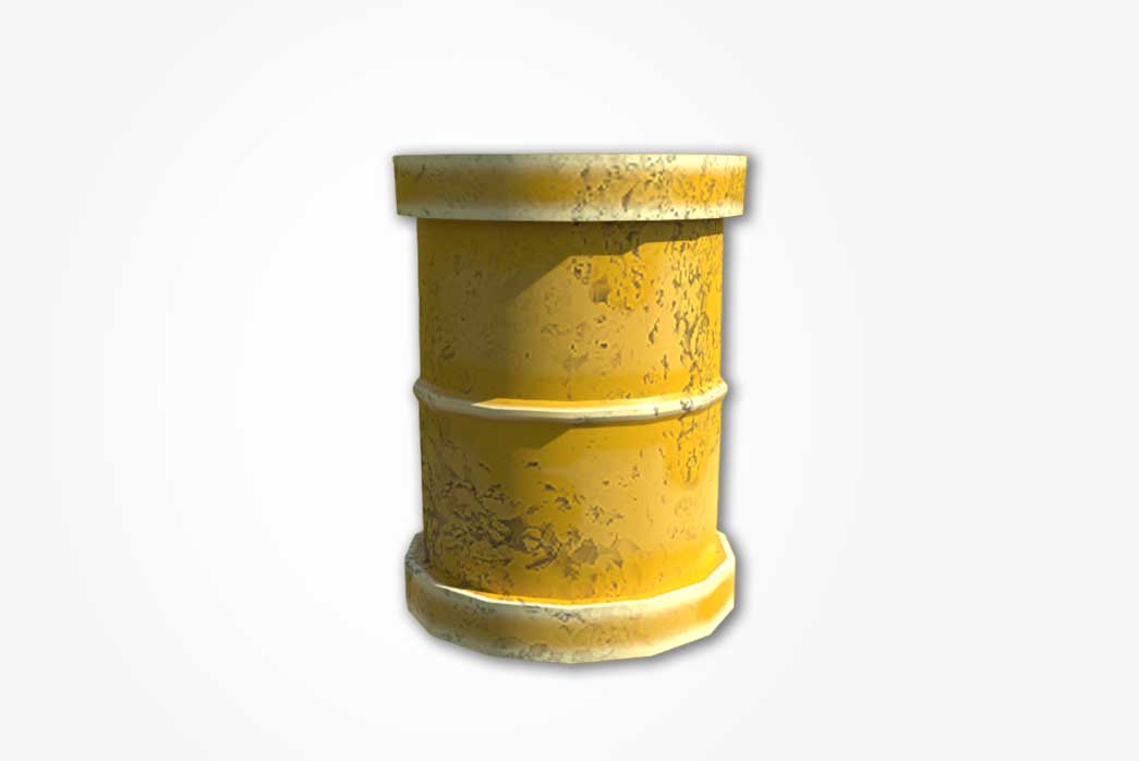 metal barrel3d model, free metal barrel 3d model, low poly metal barrel 3d model,